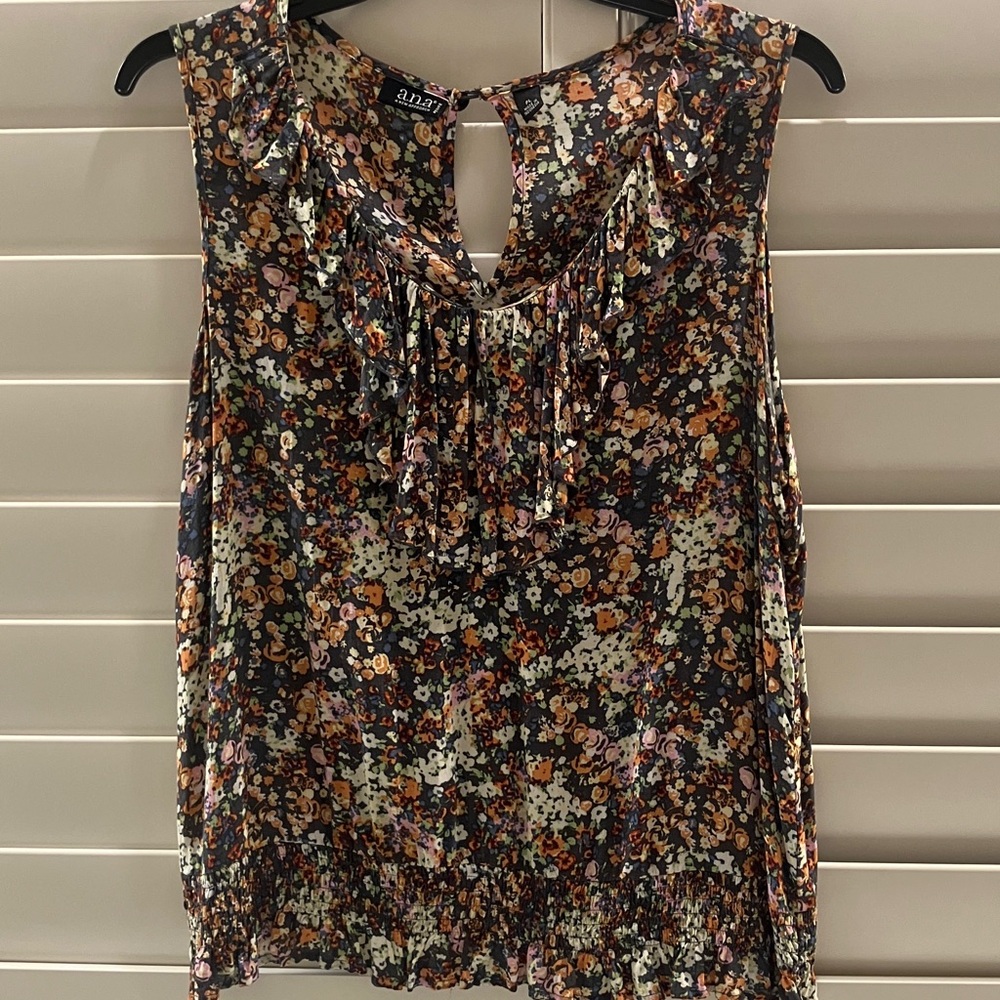 Ana Floral Sleeveless Top